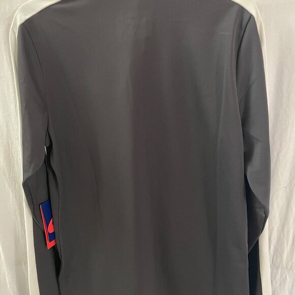 Asics Highland Rams Tricot Full-Zip Warm Up Jacket Women's M Grey A032A755 - Picture 4 of 8